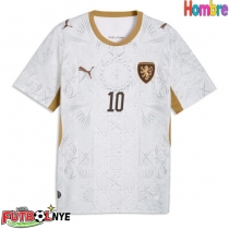 Camiseta República Checa Patrik Schick #10 Visitante Equipación Mundial 2026 manga corta